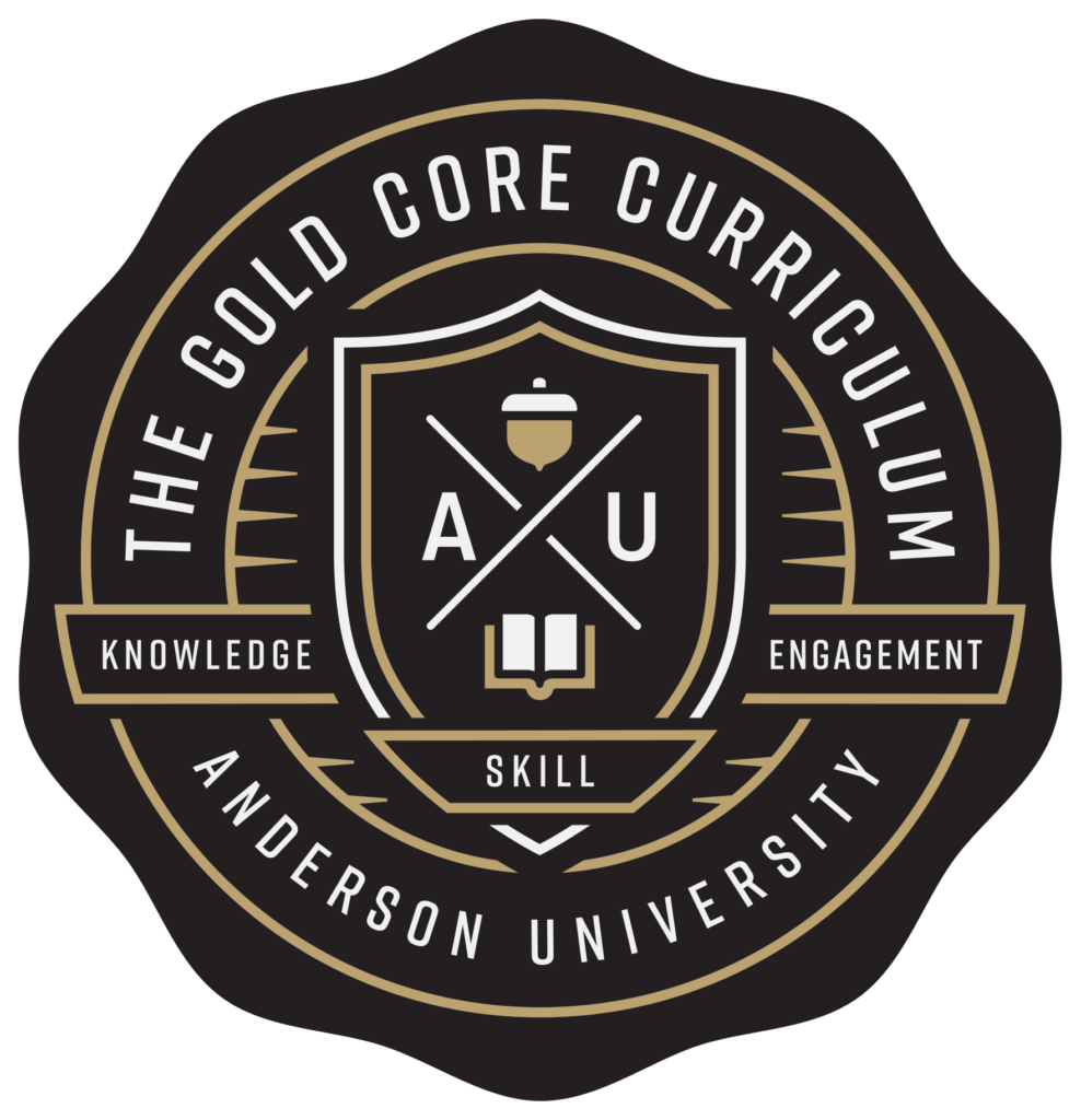 the gold core curriculum logo
