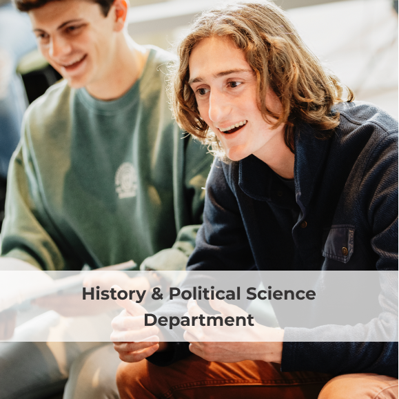 history and political science students smiling