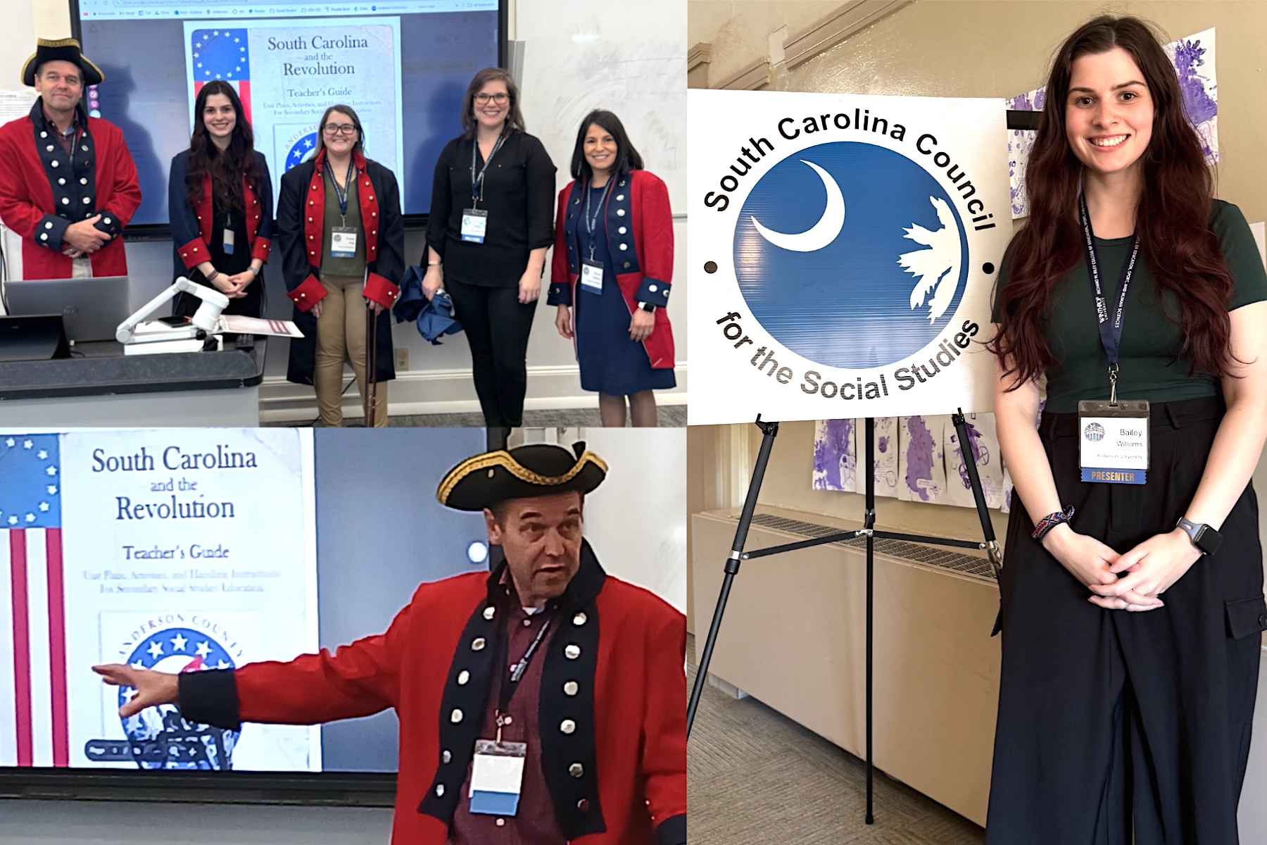 AU College of Education presents at Geography Conference