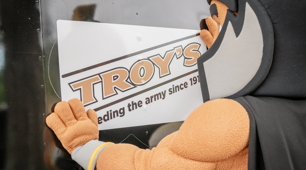 Troy's and the Mascot