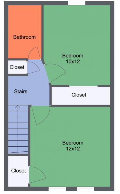 Townhome 2nd floor final with dim