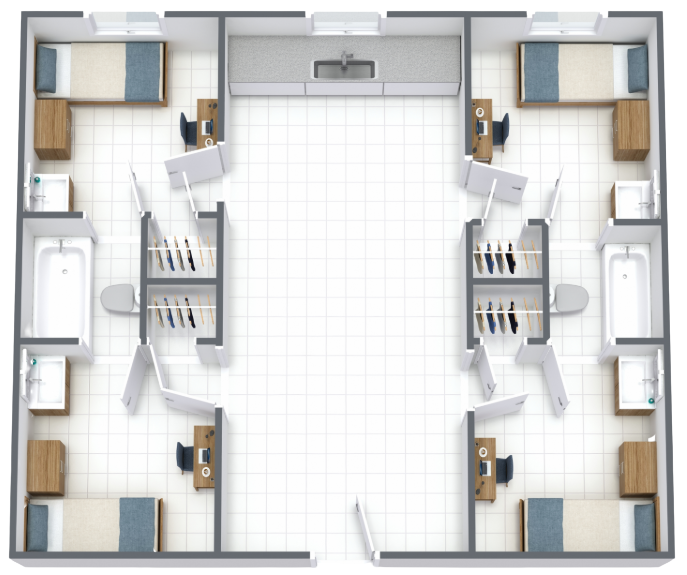 Villiage hall floor plan