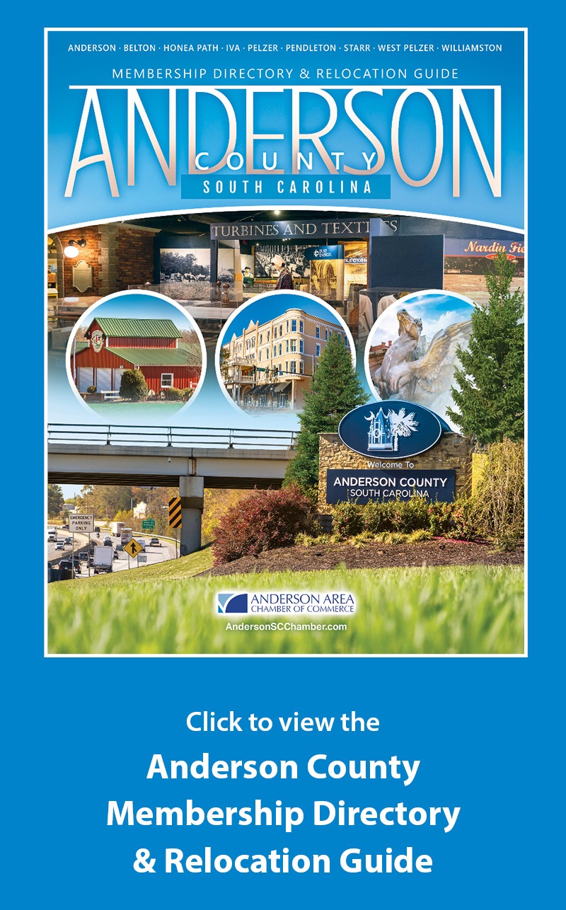 Anderson County Membership Directory and Relocation 2025 Flip Book Icon.