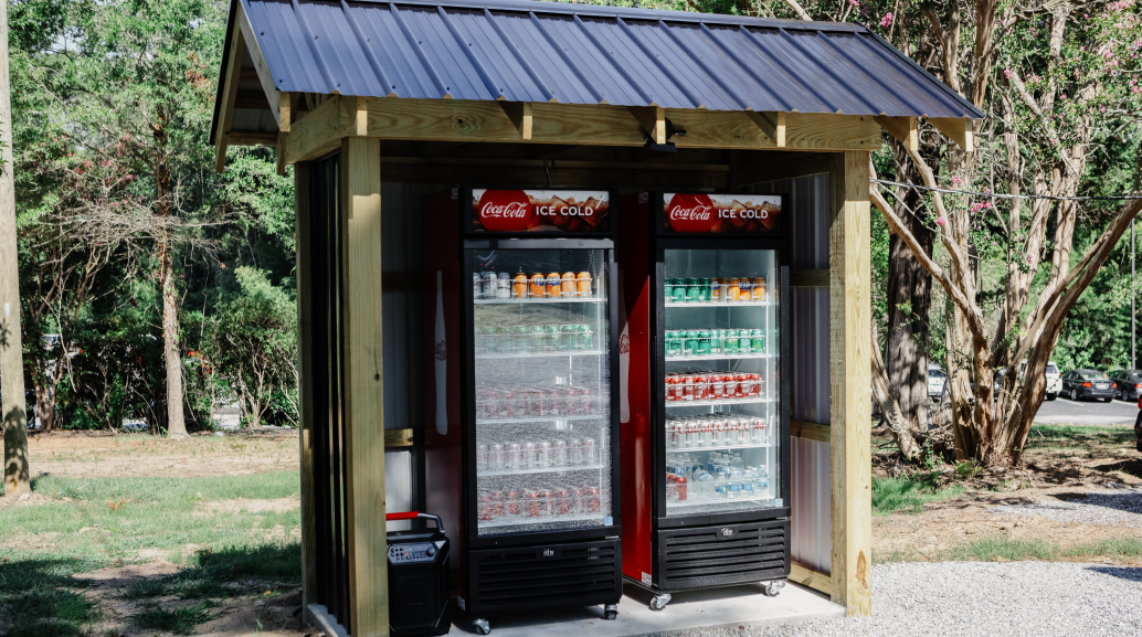 Pwhitty's drink fridge
