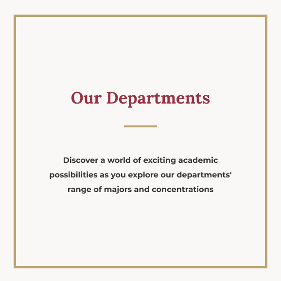 Our departments graphic