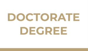 Doctorate Degree