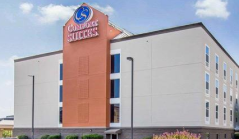 Comfort Suites hotel view