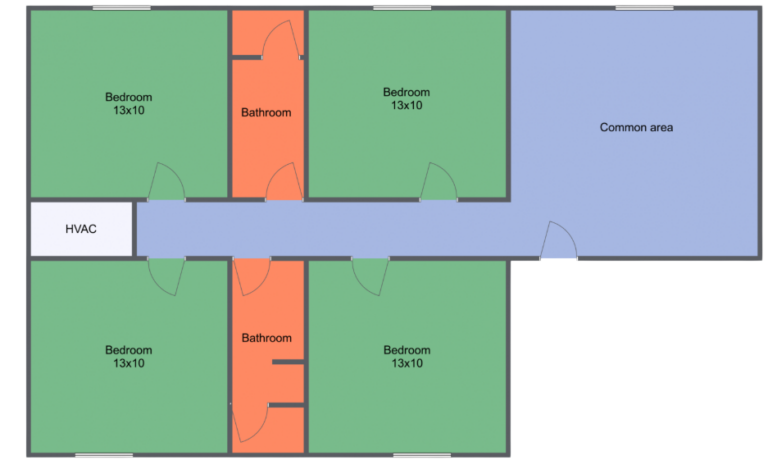 stringer floor plan with dimensions