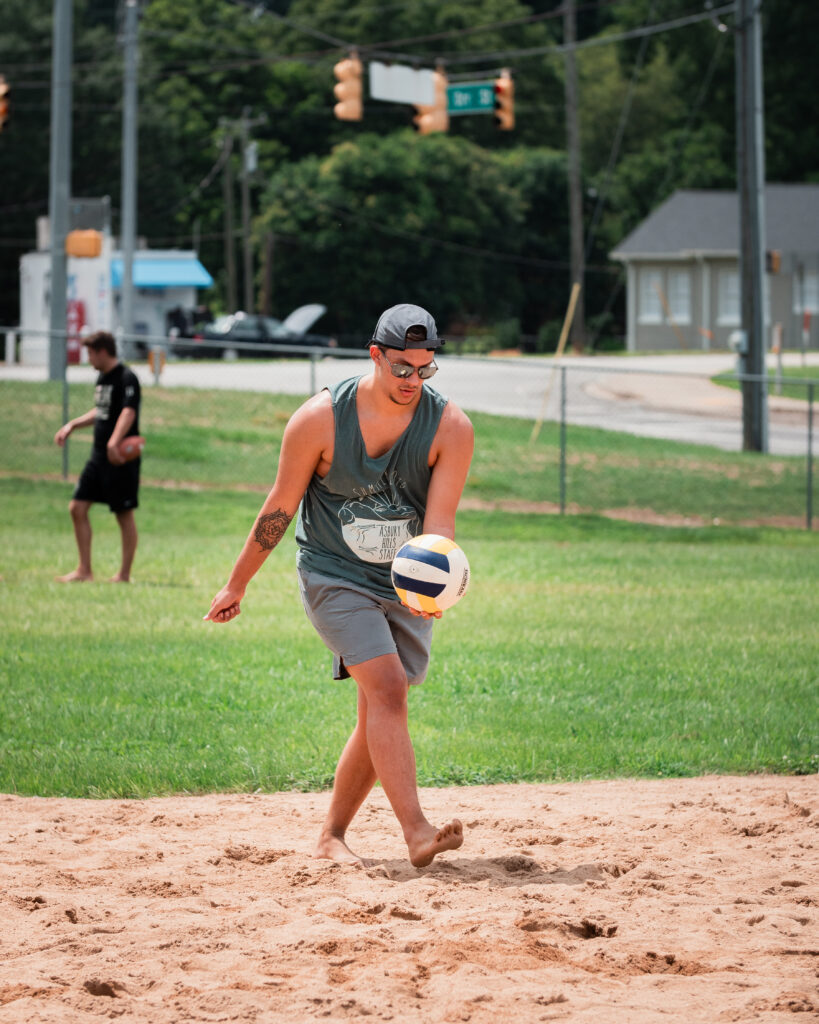 sand volleyball