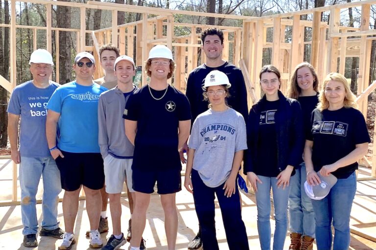 Building Hope: Anderson University Business Students Team Up with Habitat for Humanity