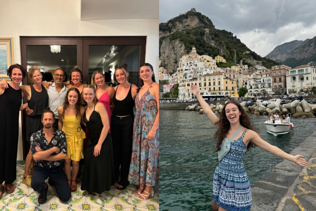 Chloe Smith in Italy