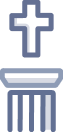 Cross on Pillar