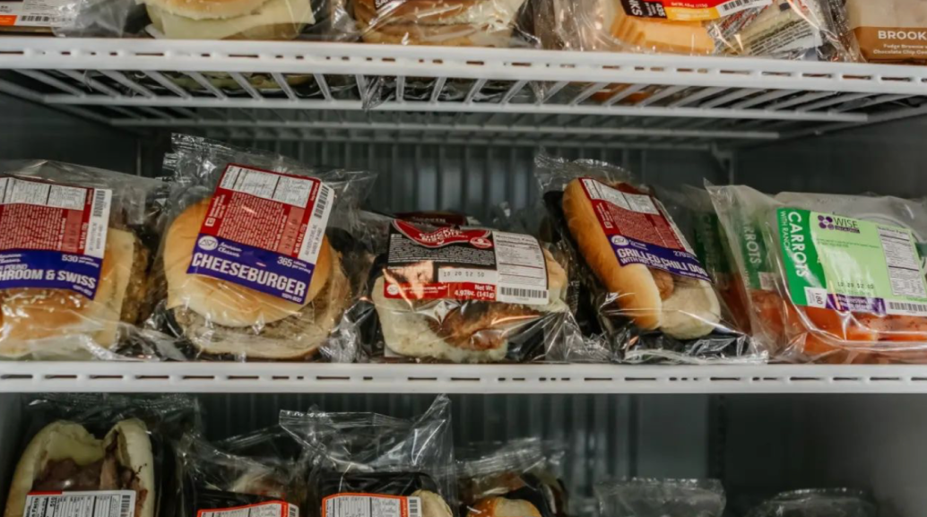 C-store frozen burger