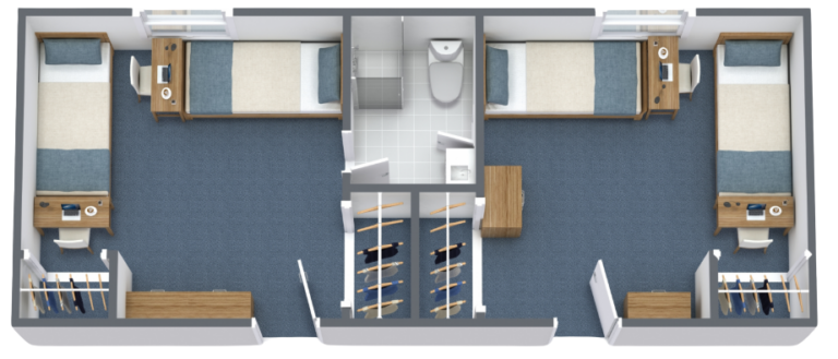 Pratt and Demark floor plan