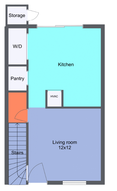 Townhome 1st floor with dim final