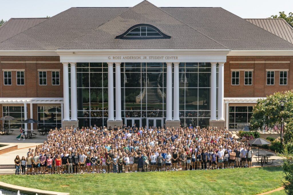 Incoming Anderson University Students for 2025-2026