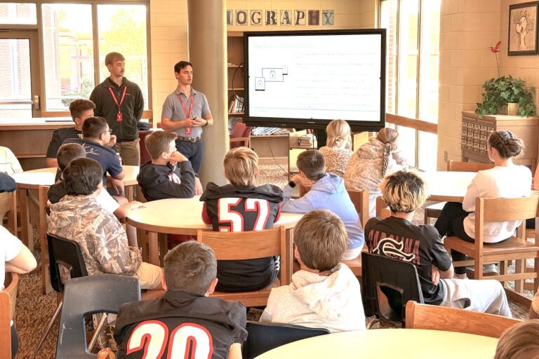 Promoting Cybersecurity Awareness at Area Schools