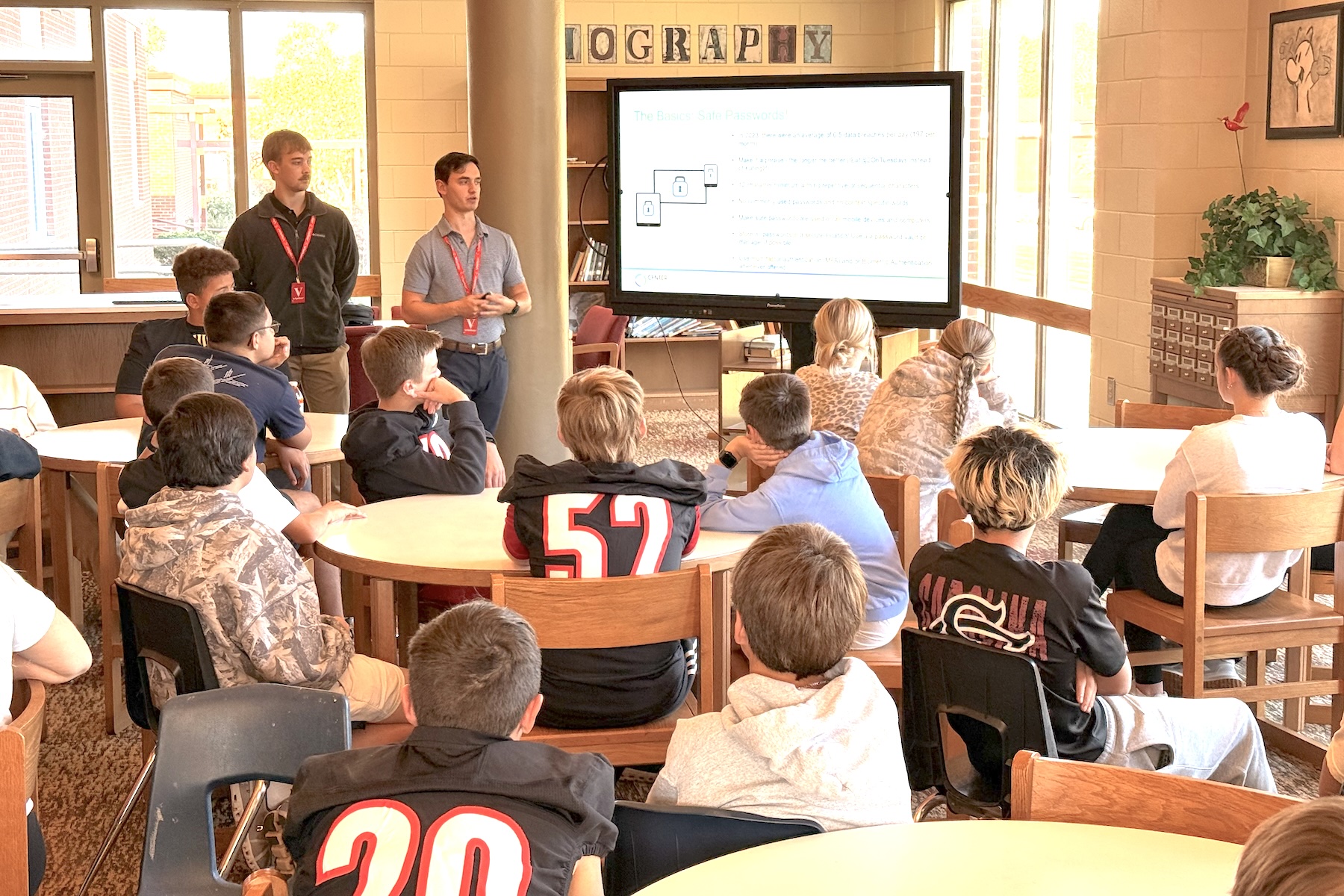 Cyber students Landrum