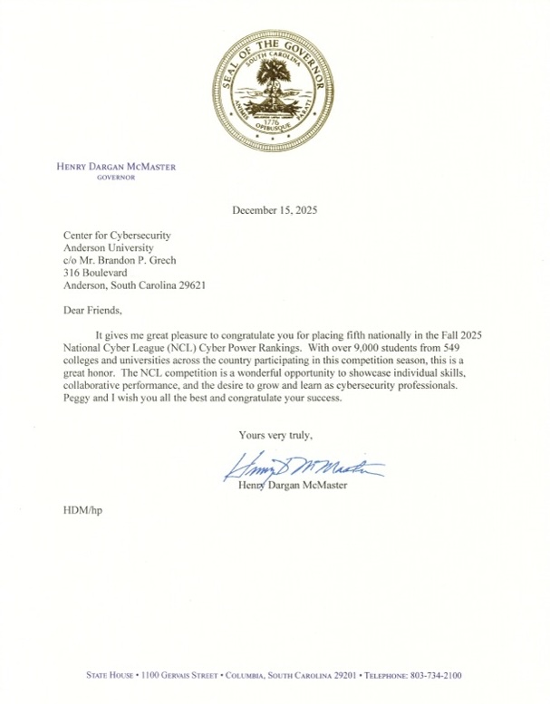 Gov Proclamation Cyber