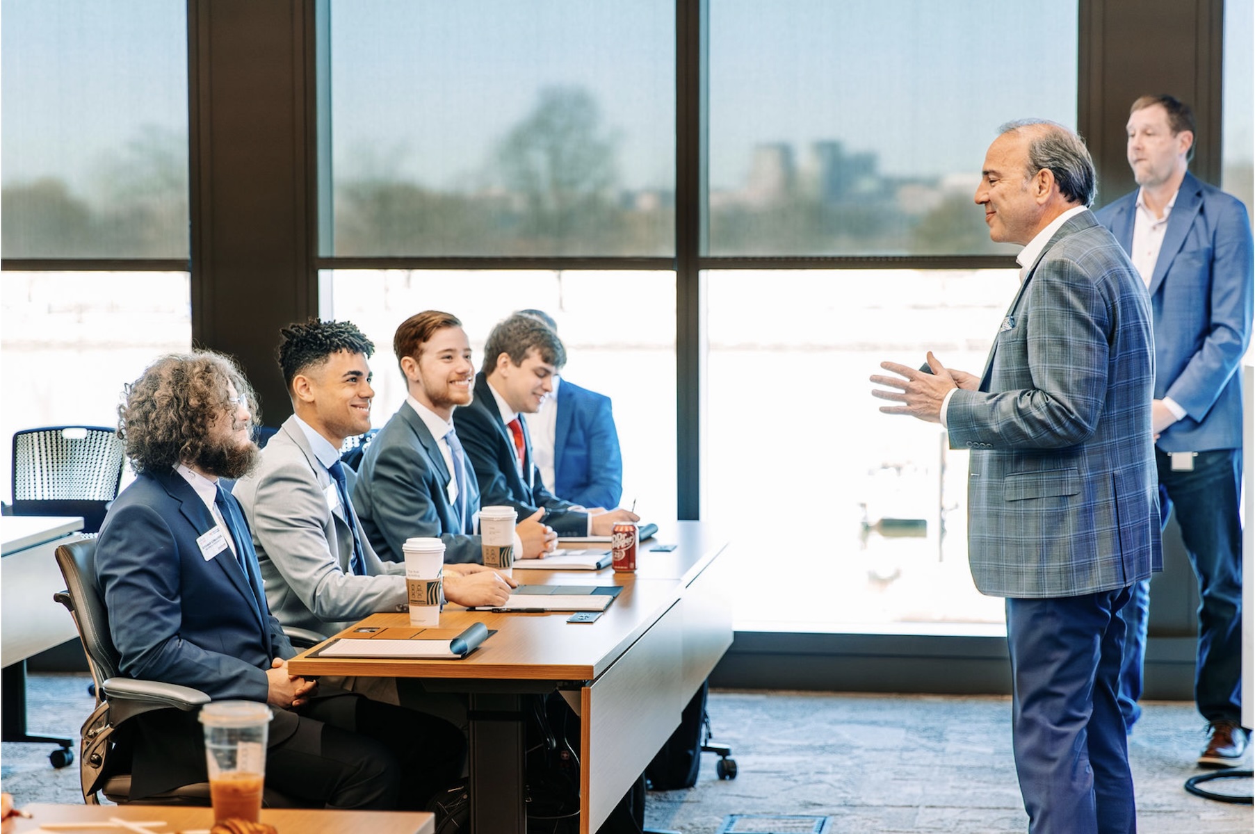 Cyber students at CDW 1