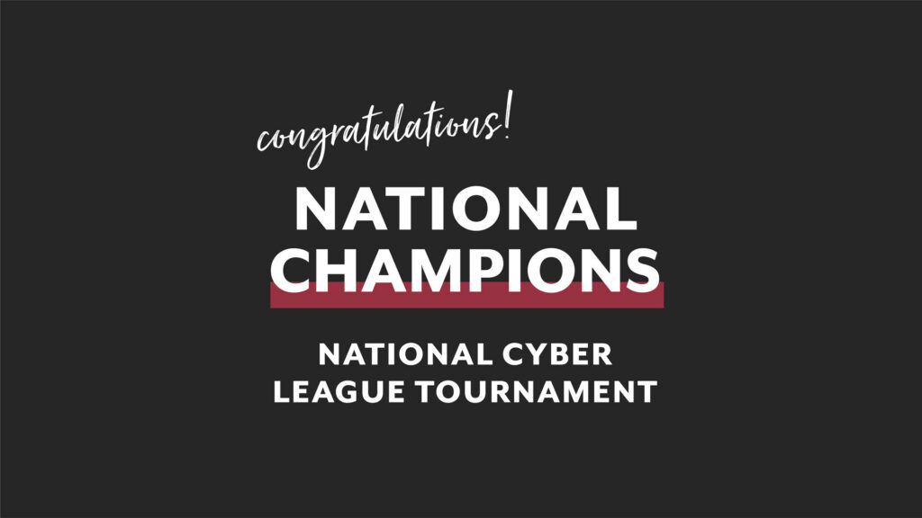 Cyber Security National Championship Announcement