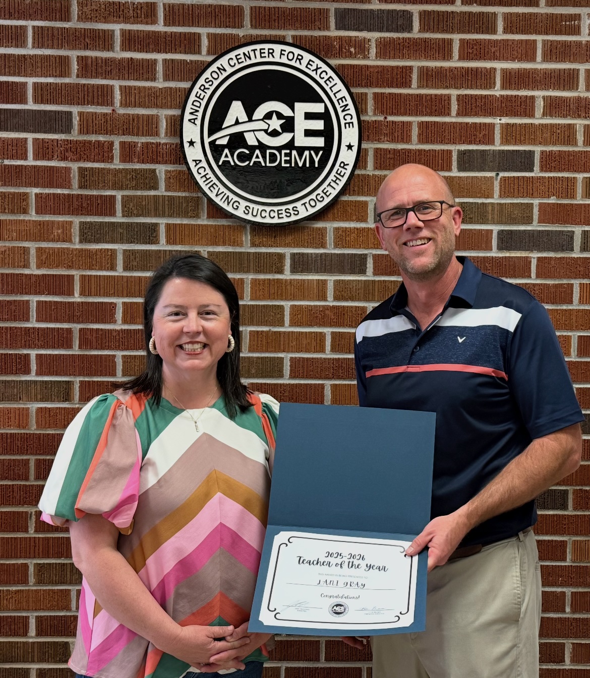 Lani Gray and Principal