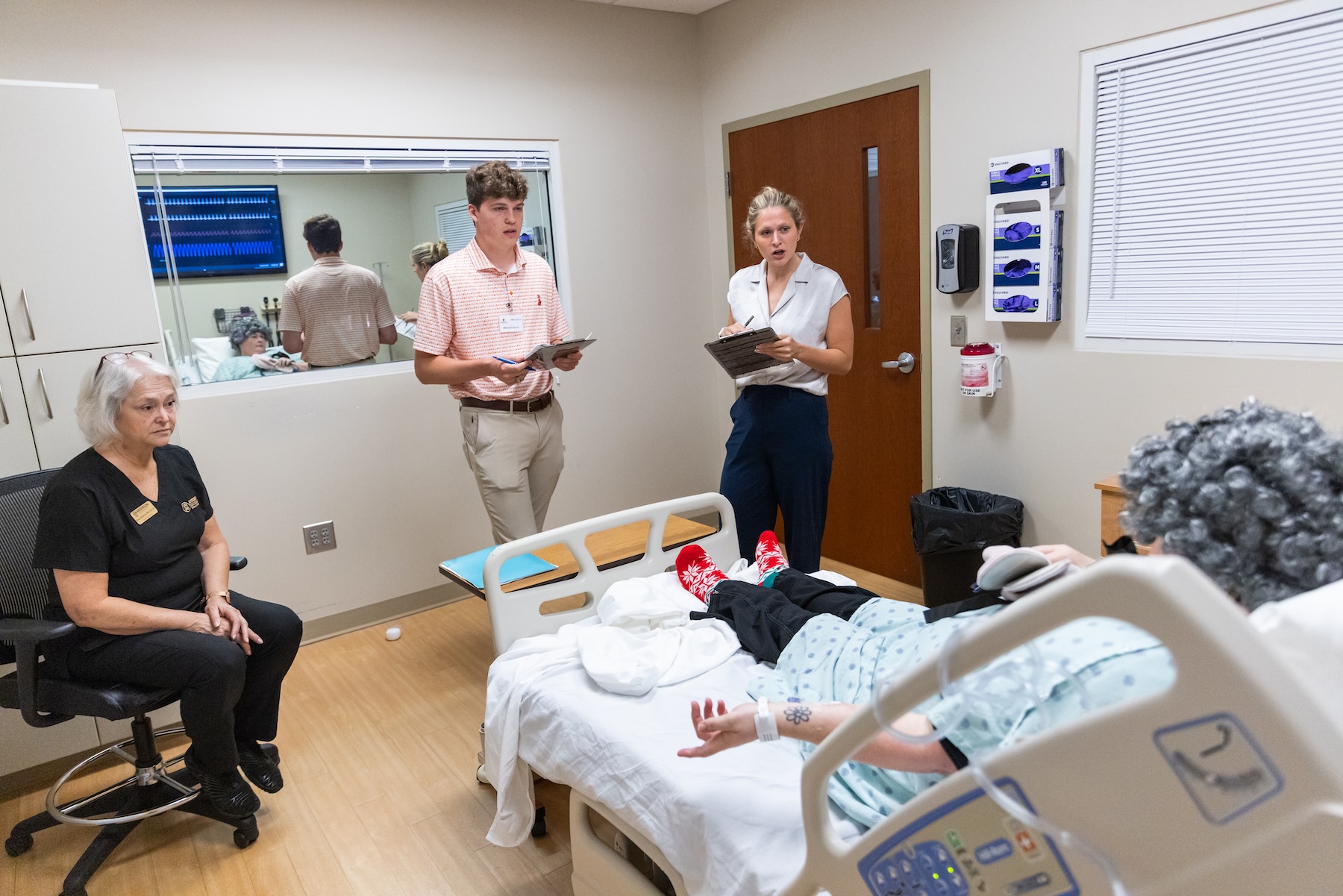 Pre Med Boot Camp consult patient