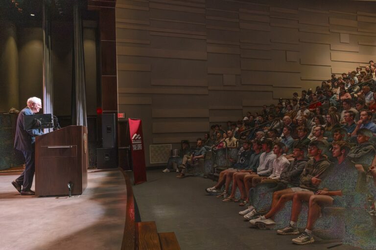 Forbes Shares Insights on Economy, Entrepreneurship at Anderson University